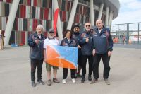 La delegación de adultos mayores de Tierra del Fuego cerró su primer día en los Juegos Nacionales Evita