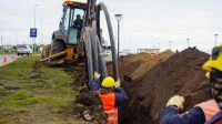 El Municipio de Río Grande trabaja en la extensión de las redes de agua y gas del edificio de la dignidad
