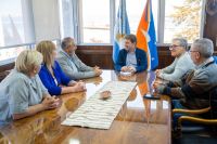 Melella mantuvo un encuentro con referentes de la Confederación General del Trabajo