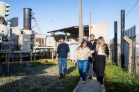 La ministra Castillo y el nuevo directorio del FAMP recorrieron la usina de Ushuaia 