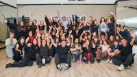 Vuoto visitó la academia Ritmo Sur y el Municipio acompañará a sus bailarines en una competencia nacional
