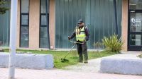 Avanzan las tareas de mantenimiento y embellecimiento en distintos espacios verdes de Ushuaia