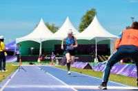 Mahia Alonso se prepara para cerrar el año con la selección argentina de atletismo adaptado