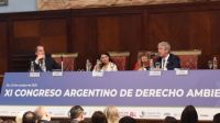 Löffler expuso en el XI Congreso Argentino de Derecho Ambiental
